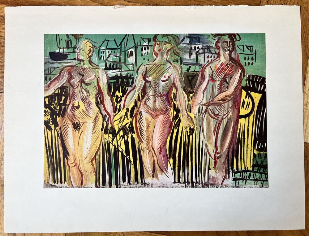 Raoul Dufy litografia 1970 rok