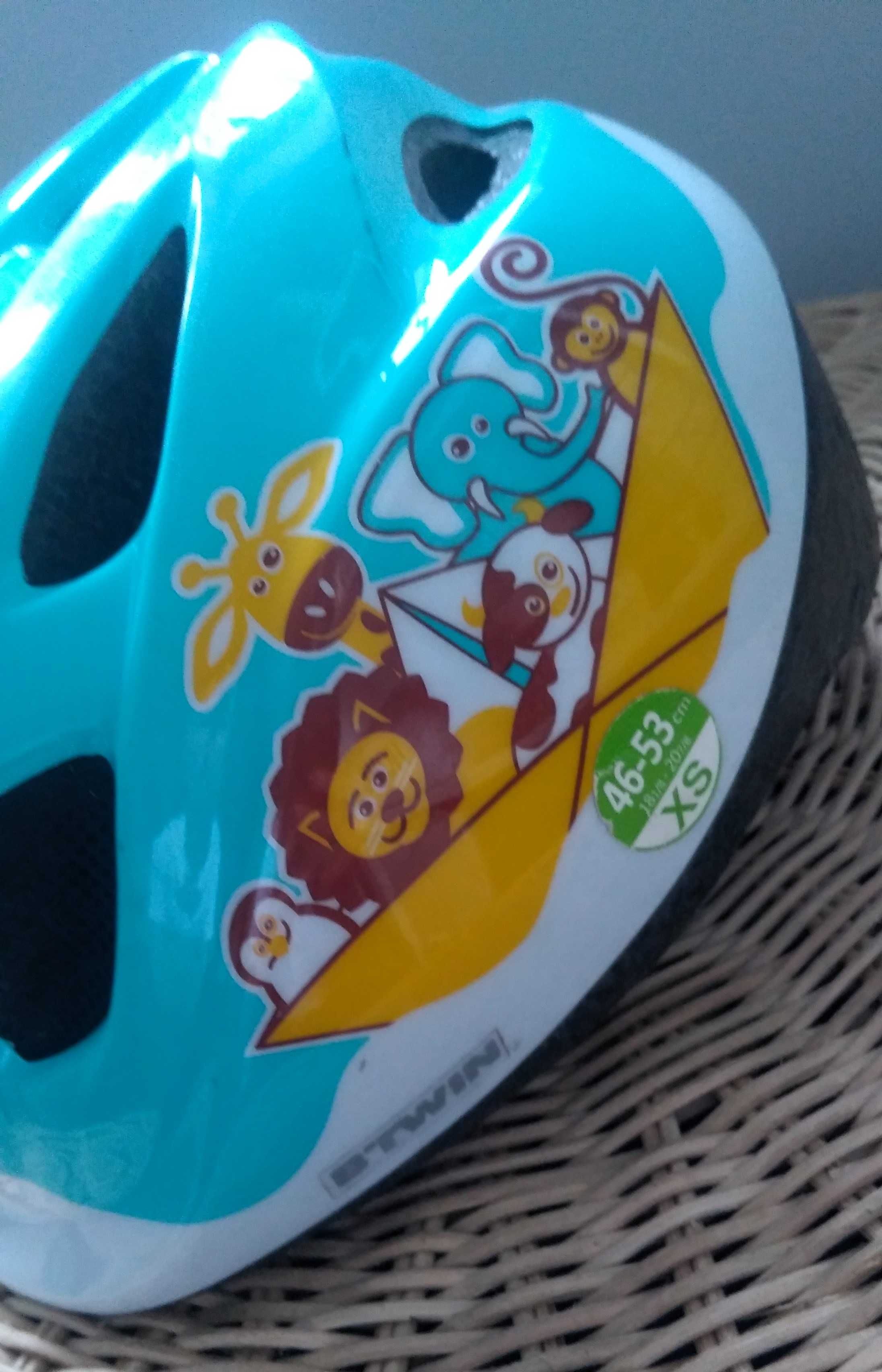 kask rowerowy regulowany XS chłopiec