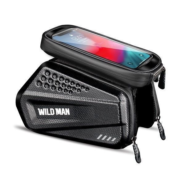 Wildman Etui/Uchwyt Rowerowy Xxl Es6 Sakwa Na Ramę Czarna/Black