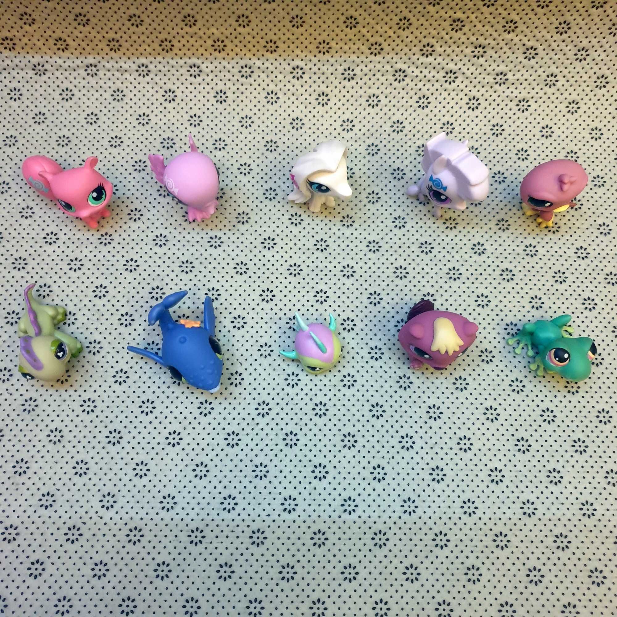 Littlest Pet Shop 10 rzadkich sztuk - oryginalne LPS Zestaw 3 z 3