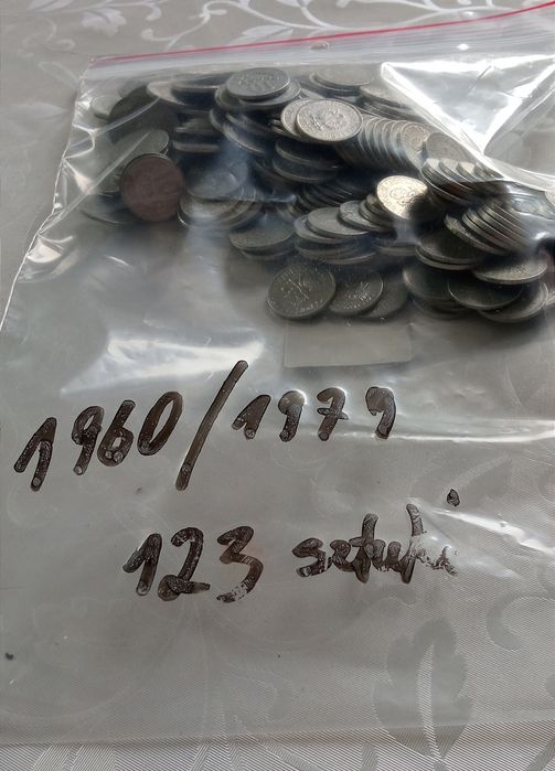 Monety 10 gr 1960/79.