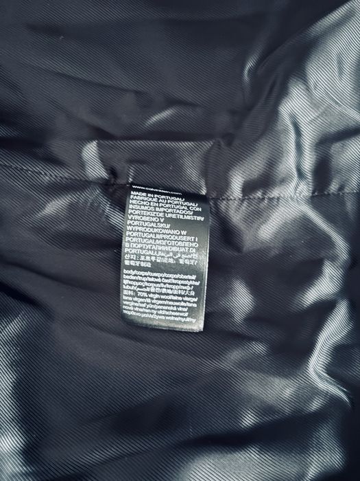 Dlugi wełniany płaszcz Calvin Klein burgundowy M 38