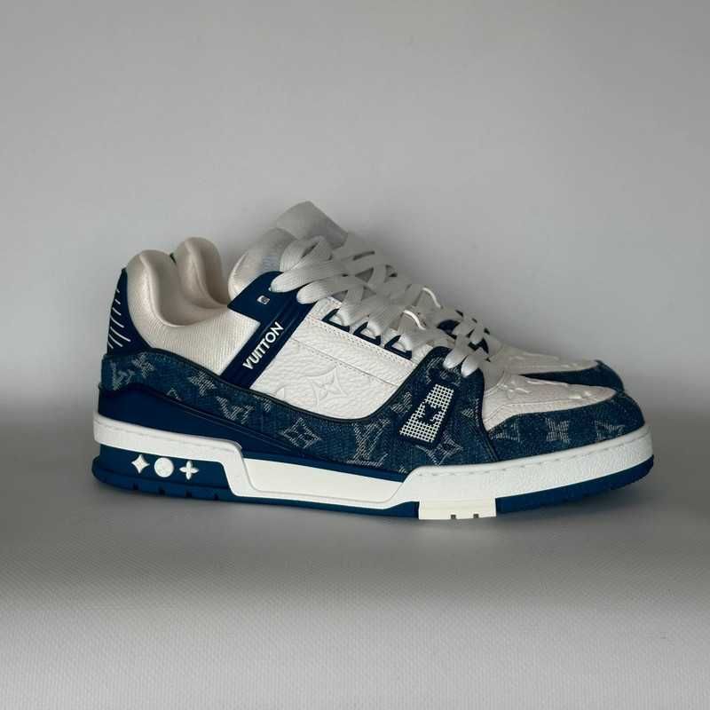 Blue buty LouisVuitton LvMęskie casualowe buty Trainer .44