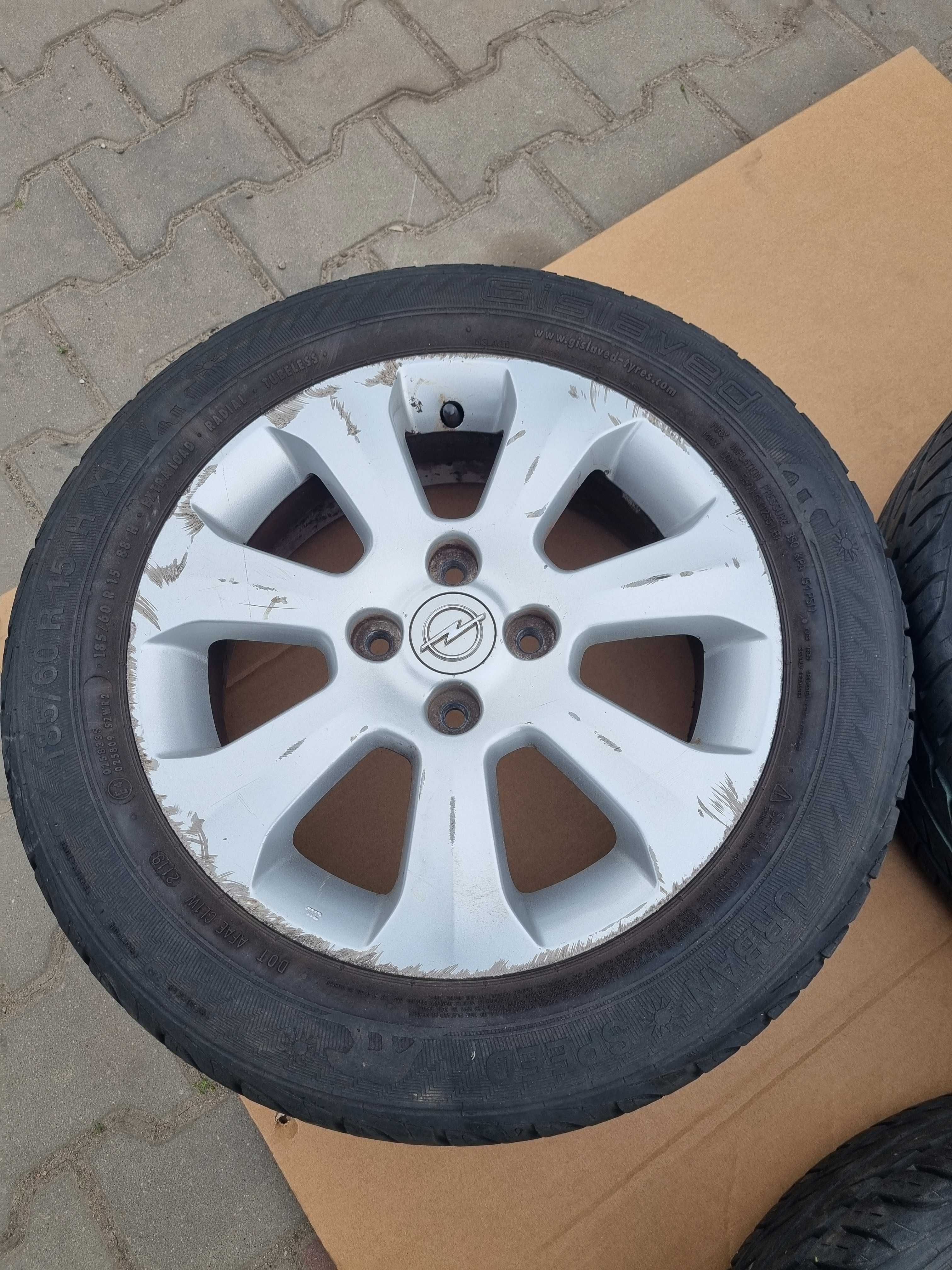 Opel Meriva A Komplet Kół 4x100 15