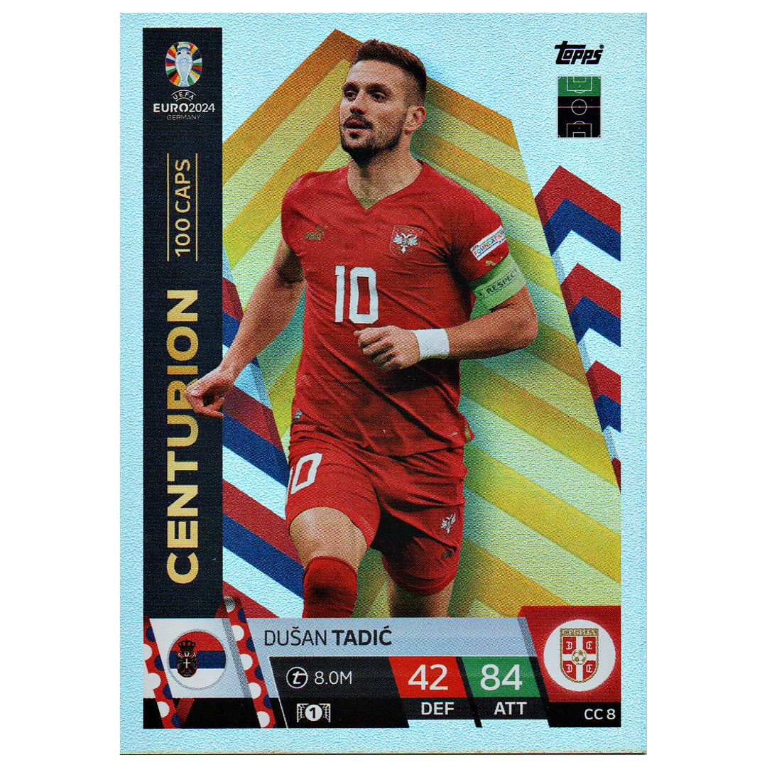 Karta Topps Euro 2024 Dustan Tadic Cc 8 Centurion