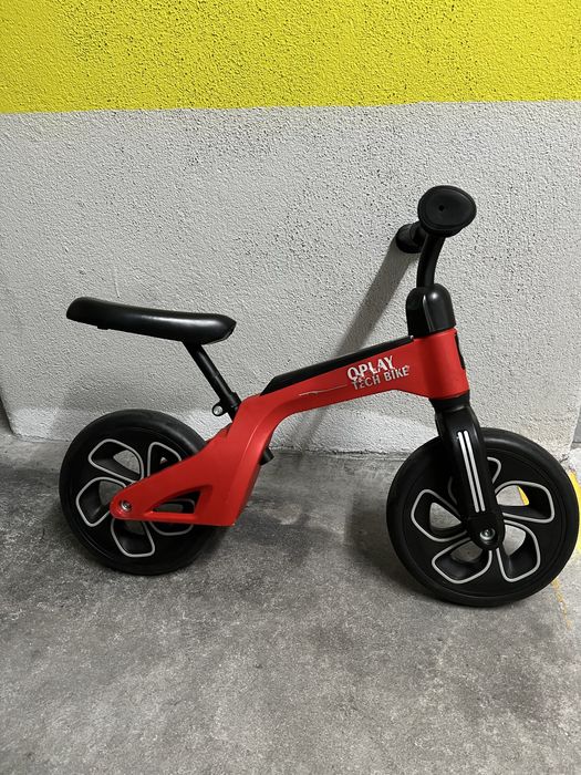 Bicicleta Balance QPlay Vermelha