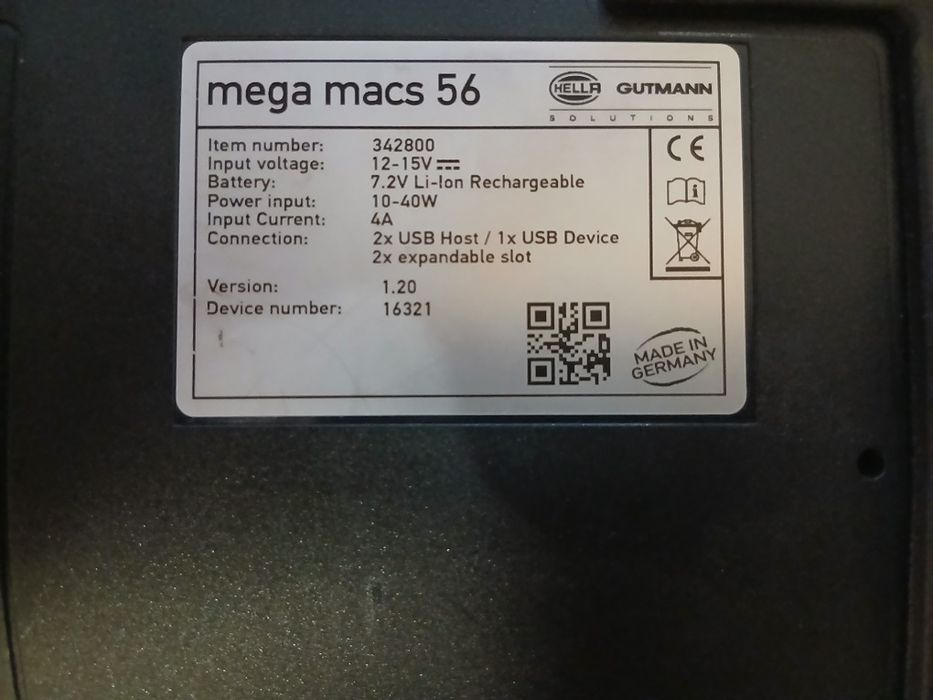 Komputer Diagnostyczy Mega MACS 56