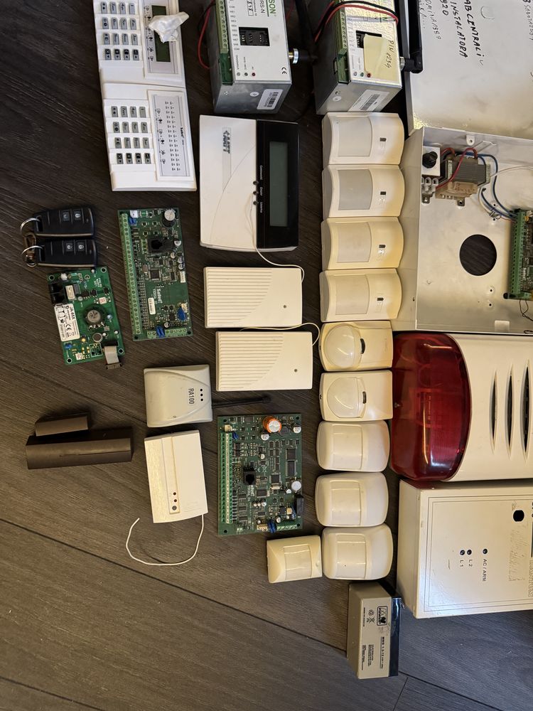 Sprzet alarmy satel jablotron itp
