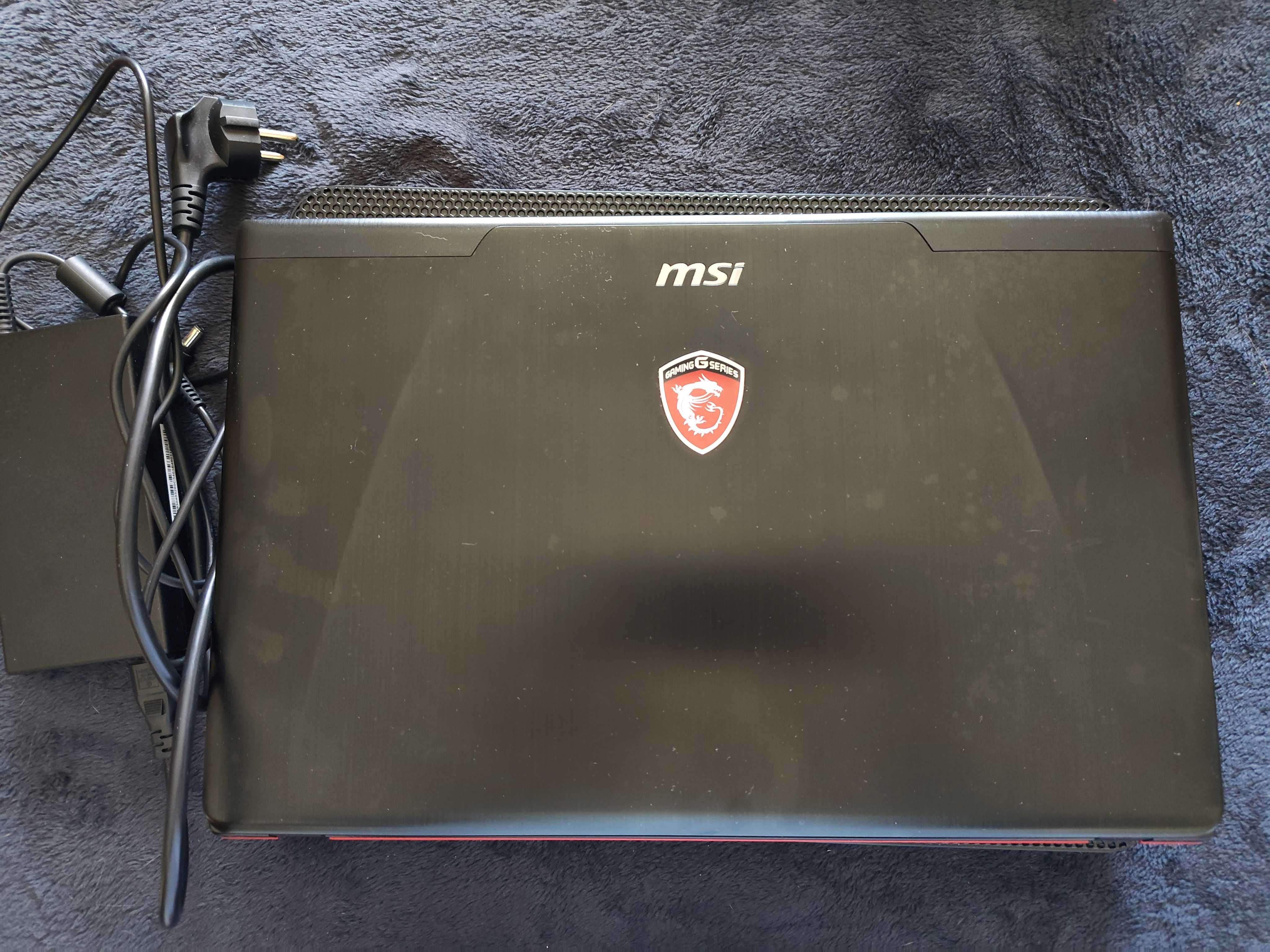 MSI Gaming • i7-4720HQ • GTX 950M • 16GB RAM • SSD 240GB + HDD 1TB