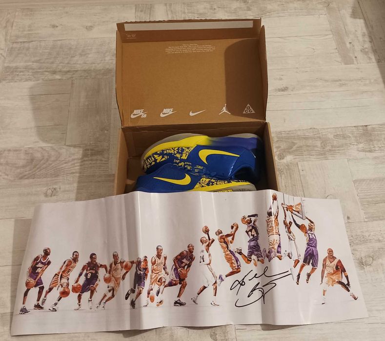 Nike Kobe 5 Protro 5 Rings Niebiesko-Żółte