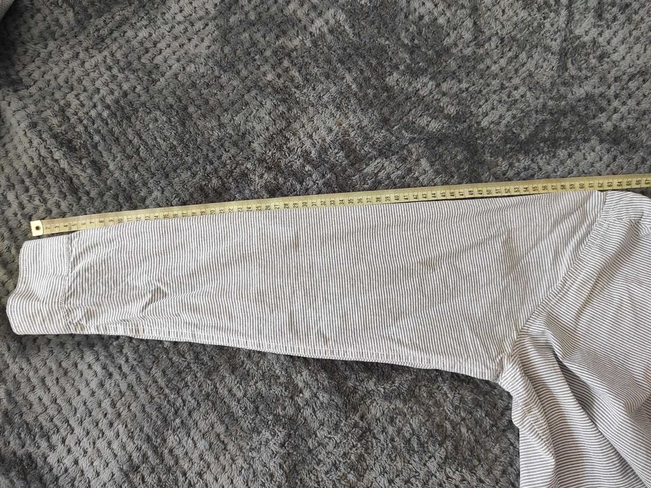 Szara koszula w paski Medicine