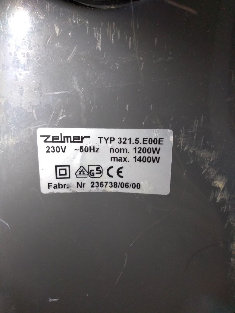 Odkurzacz Zelmer typ 321.5.E00E 1400W