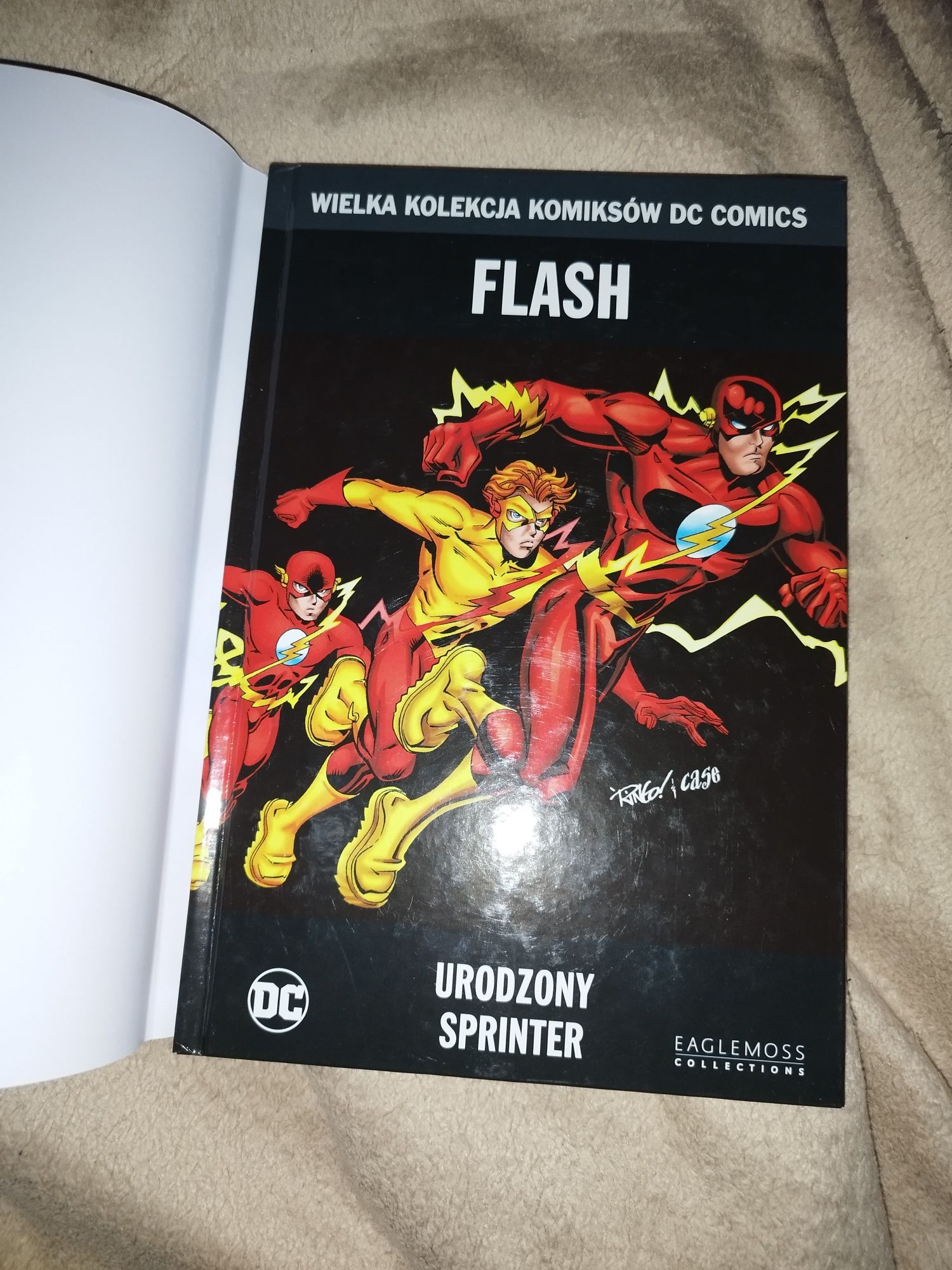 Wielka Kolekcja Komiksów DC Flash Urodzony Sprinter + obwoluta