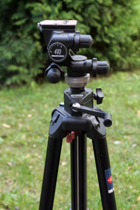 Statyw Manfrotto 058 B + glowica 410 + futeral