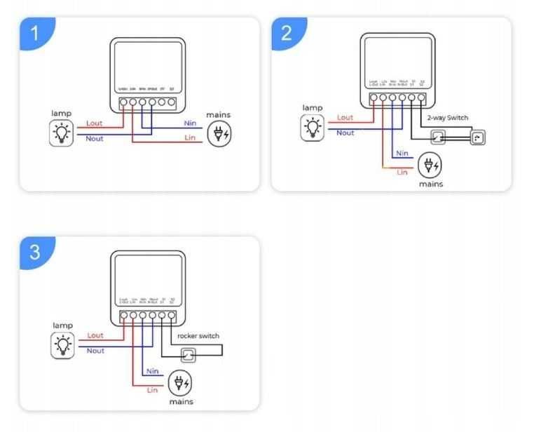 Dopuszkowy Włącznik przekaźnik WiFi Smart TUYA 16A