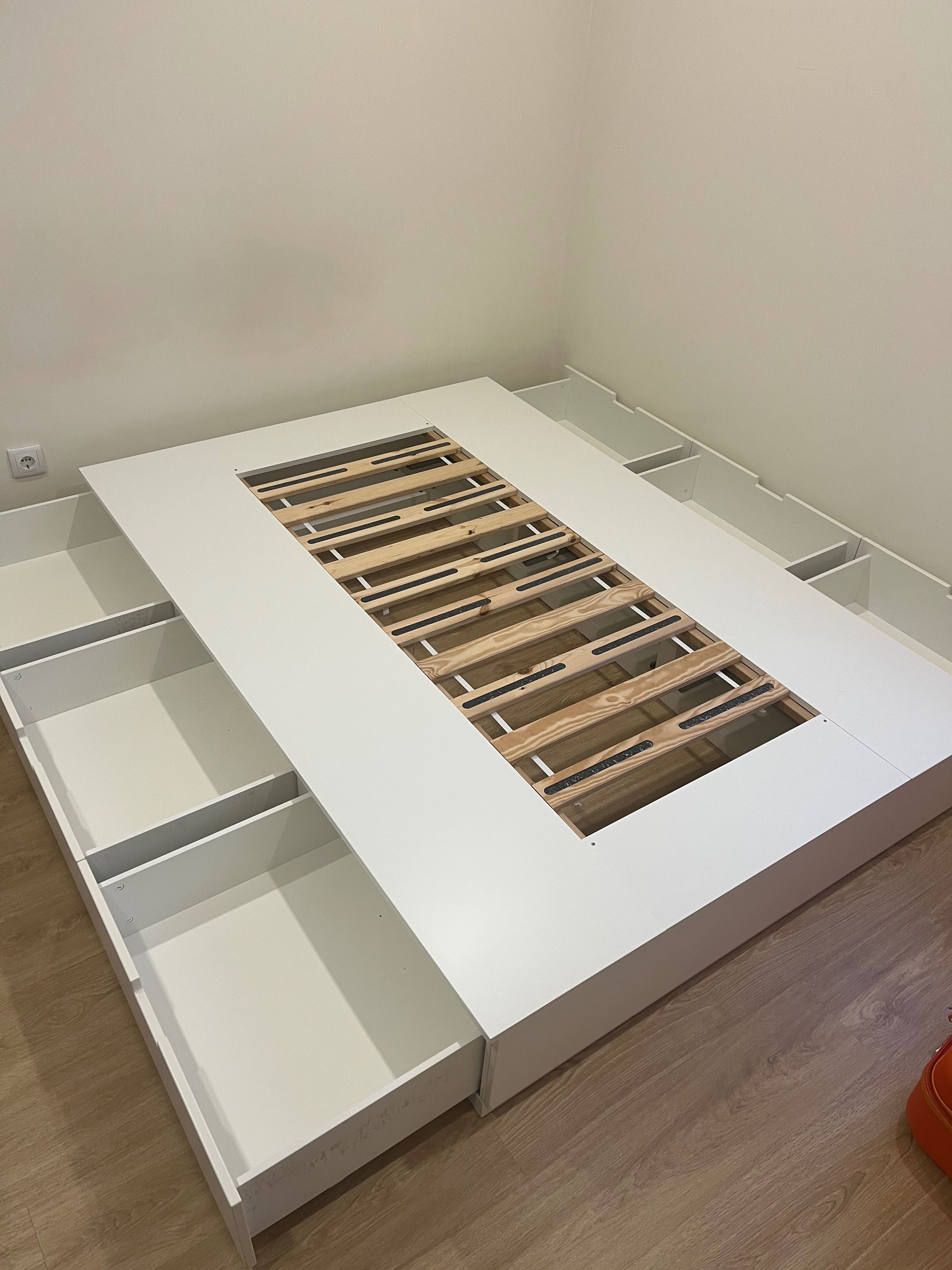 Cama de casal IKEA NORDLI 140x200