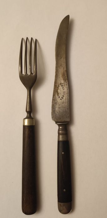 Stare sztućce zestaw