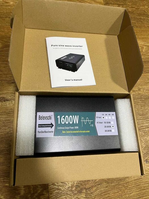 Інвертор 12/220  1500w- та 1600w