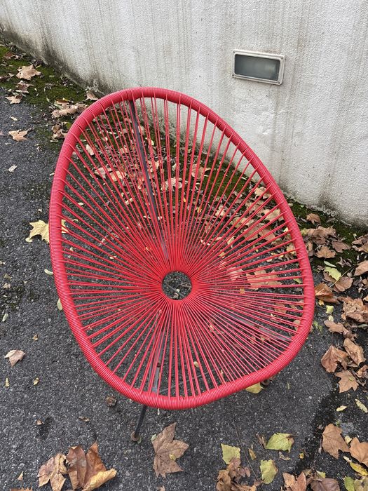 Vendo cadeira e mesa de esterior