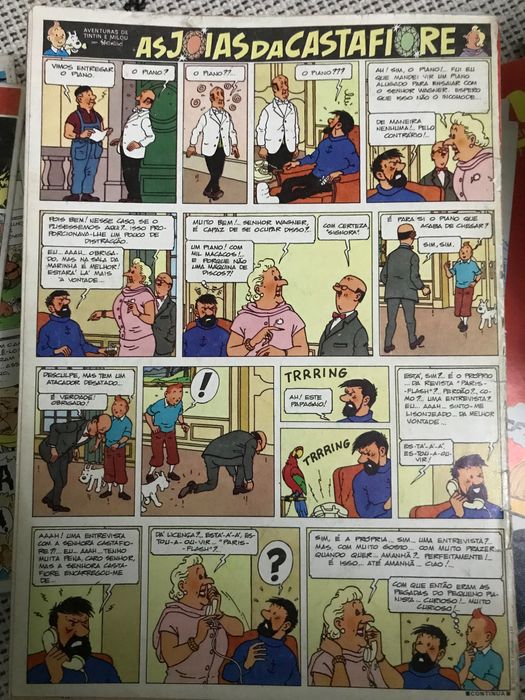 Tintin revistas semanais