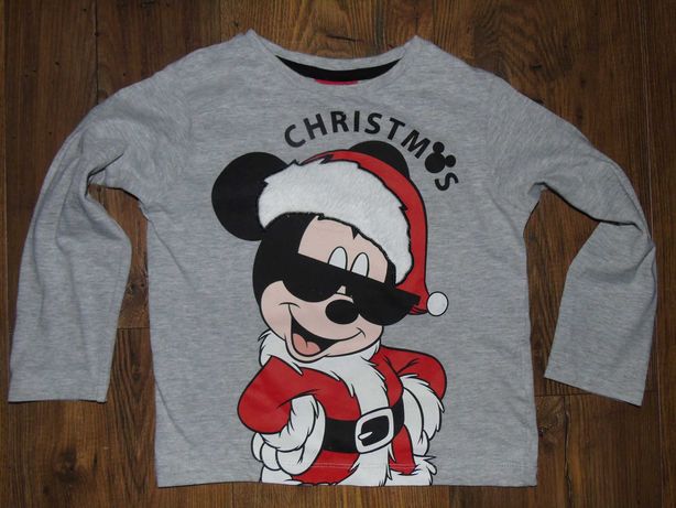 świąteczna bluzka DISNEY , Micky Mouse 102 cm