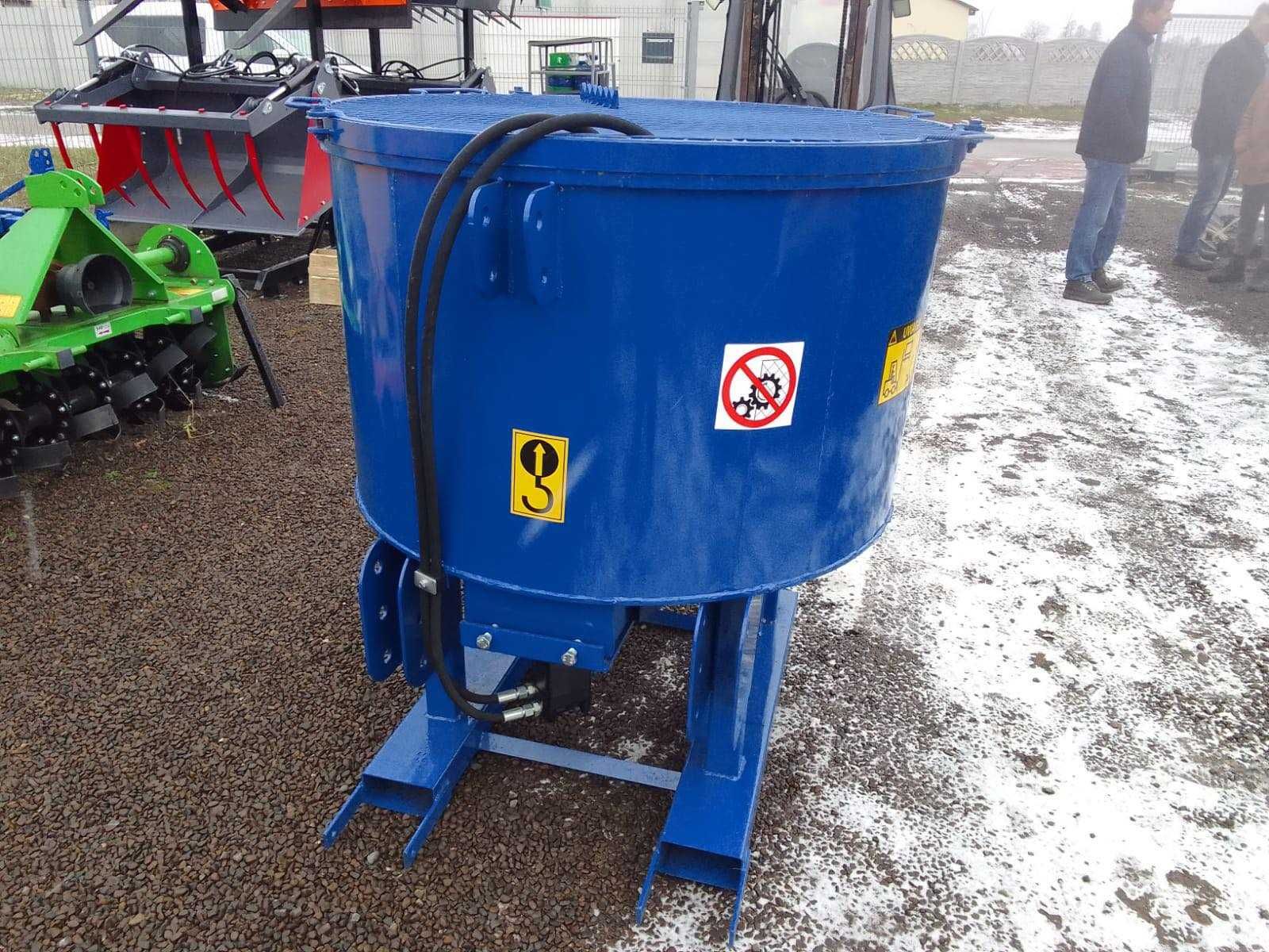 Betoniarka hydrauliczna mieszalnik betonu 400l - 1200l