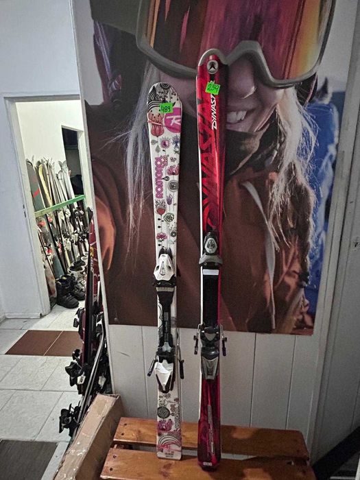 Piękne narty dla dziewczynki Rossignol- 130 cm- 489zł/ Sklep-Serwis