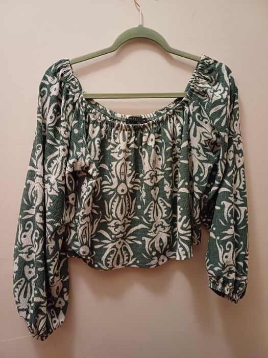 Mohito bluzka hiszpanka we wzory XL