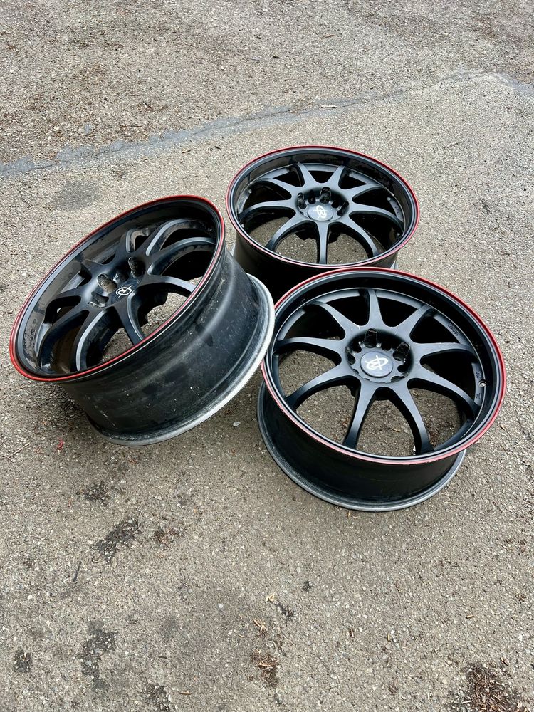 Felgi ROTA P-1 18” 5x114,3 8” ET30 Felga Honda Mitsubishi EVO