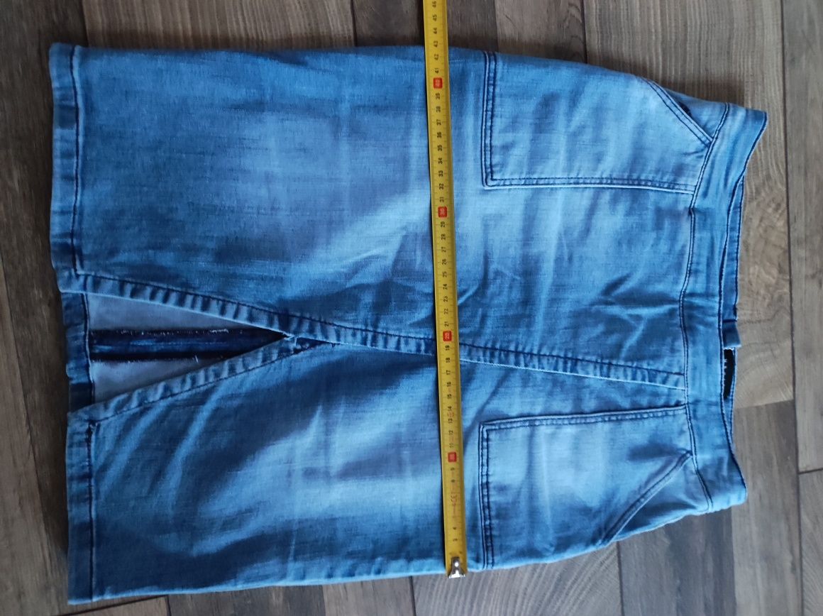 Spódnica jeansowa denim mohito 36 midi