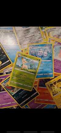 Zestaw 25 oryginalne karty Pokemon rare non holo