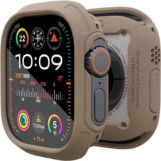 Чехол со стеклом elkson Rugged Чехол для Apple Watch Ultra 2 / 1