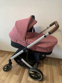 Коляска Сайбекс, Cybex Balios S, Magnolia pink, 2в1 візок