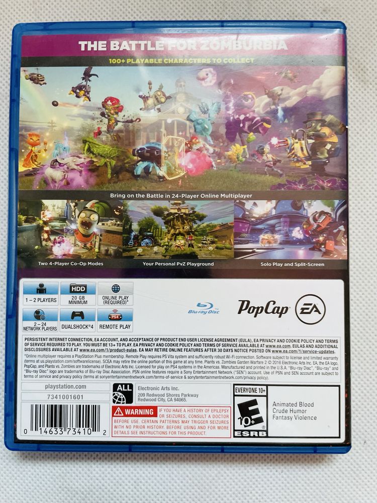 Gra Plants Vs Zombies GW2 na PS4
