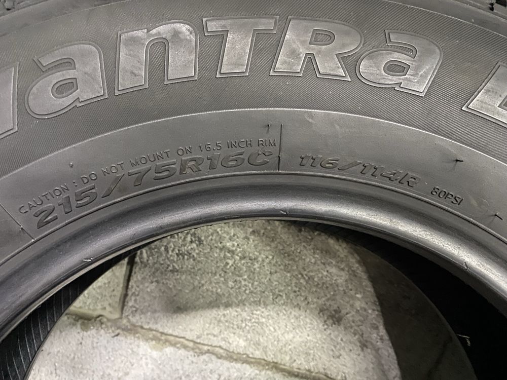 Літні шини 215/75 R16C HANKOOK