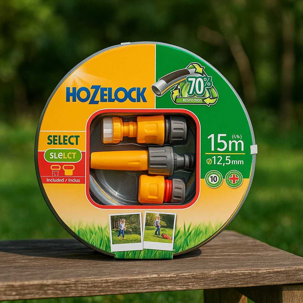 Wąż ogrodowy Hozelock 1/2" 15 m z armaturą