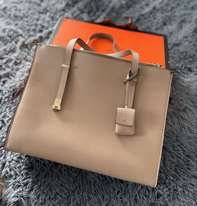 Сумка жіноча бежева