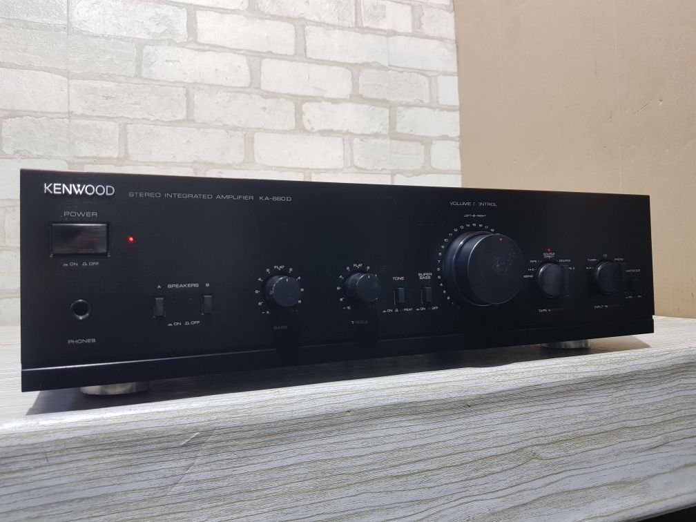 Стерео підсилювач/усилитель Kenwood KA-660D 2×100Вт б/у з Німеччини