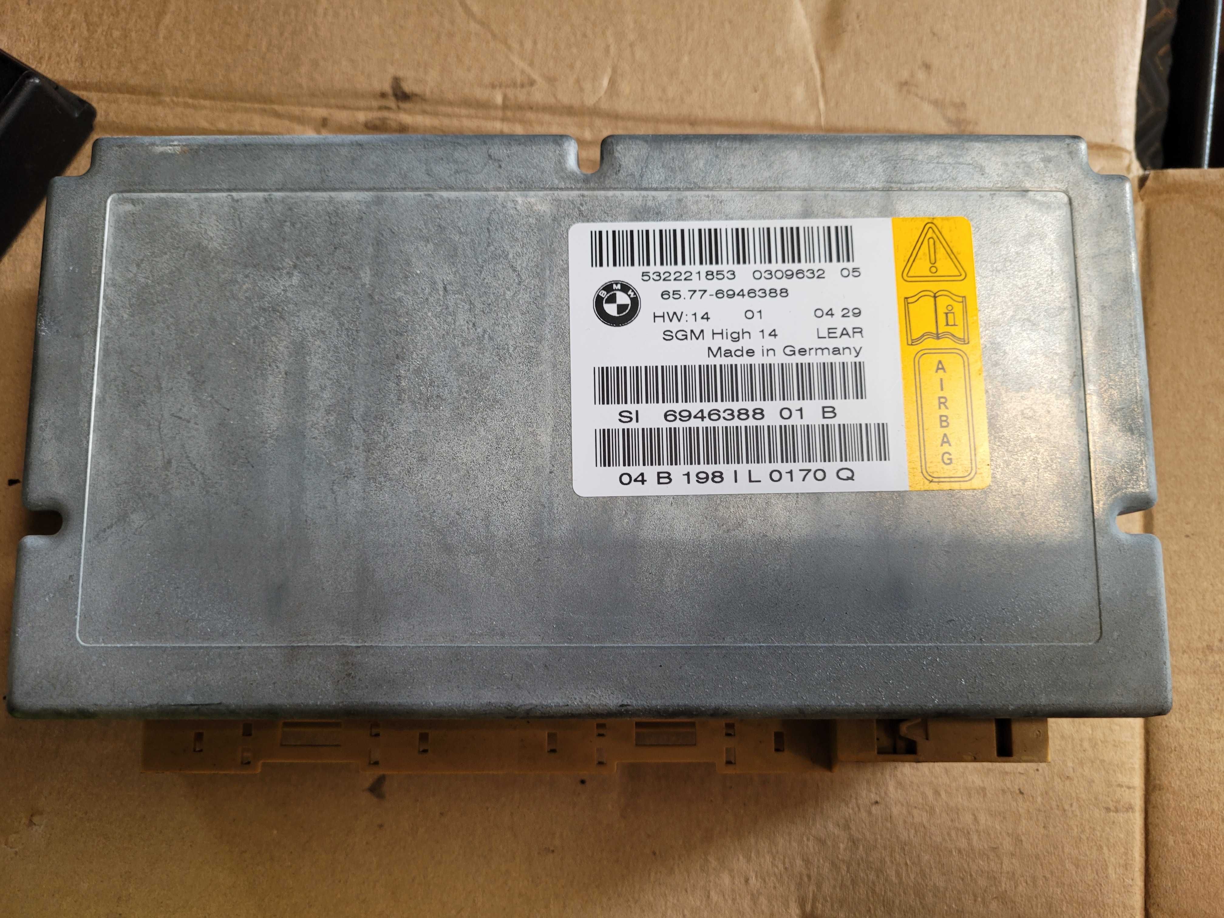 Sensor Moduł Poduszek Air Bag GATEWAY BMW E60 E61