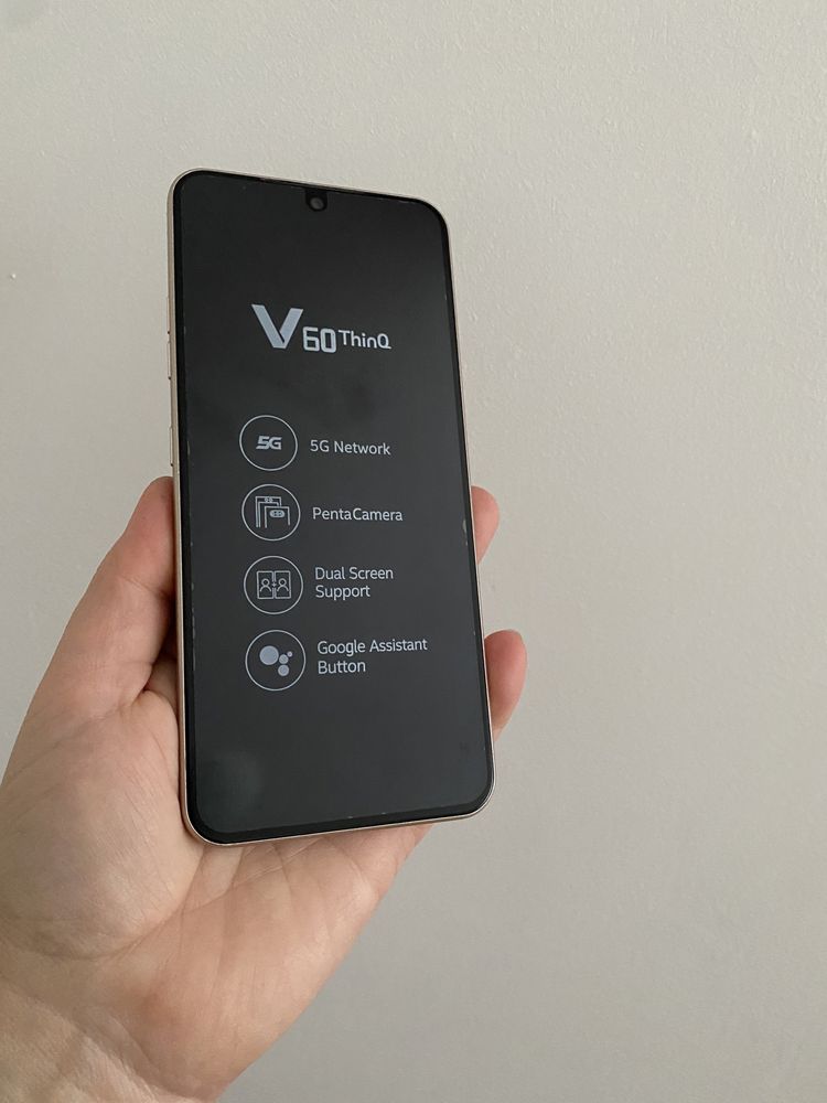 Новий смартфон LG V60 ThinQ Neverlock +Подарунок