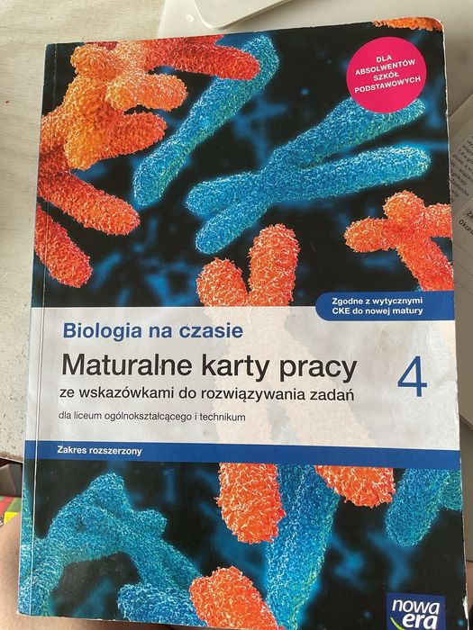 Biologia na czasie 4 maturalne karty pracy
