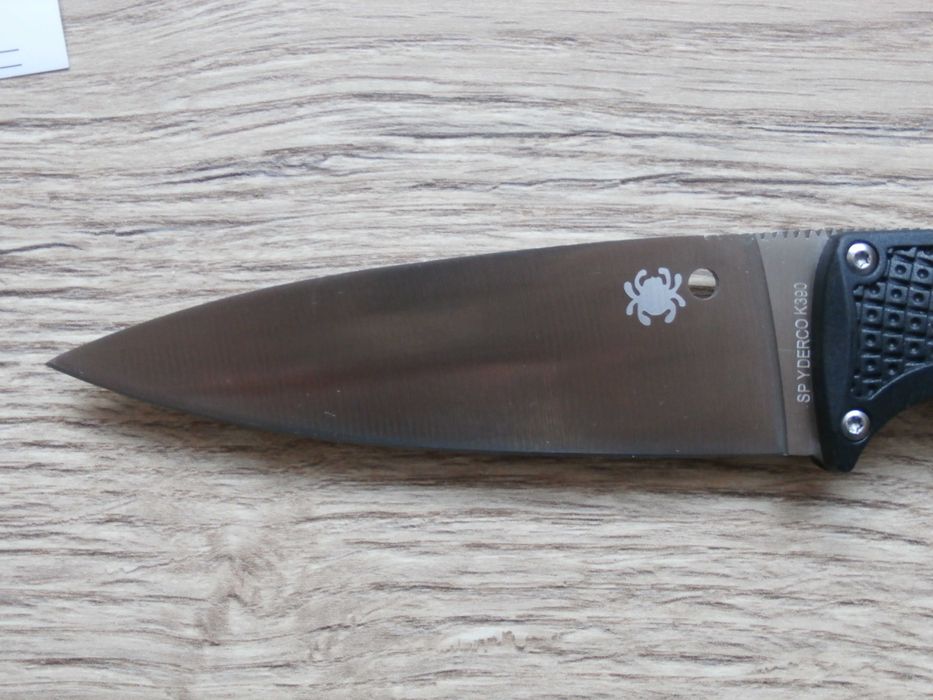 Туристичний ніж Spyderco Enuff 2 Cпайдерко тактический 20.2см в ножнах