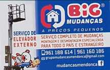 BIG MUDANÇAS - Grupo Mudanças Mendonça