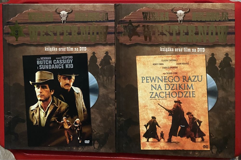 Film  DVD i książka - kolekcja Westernów  -nowa