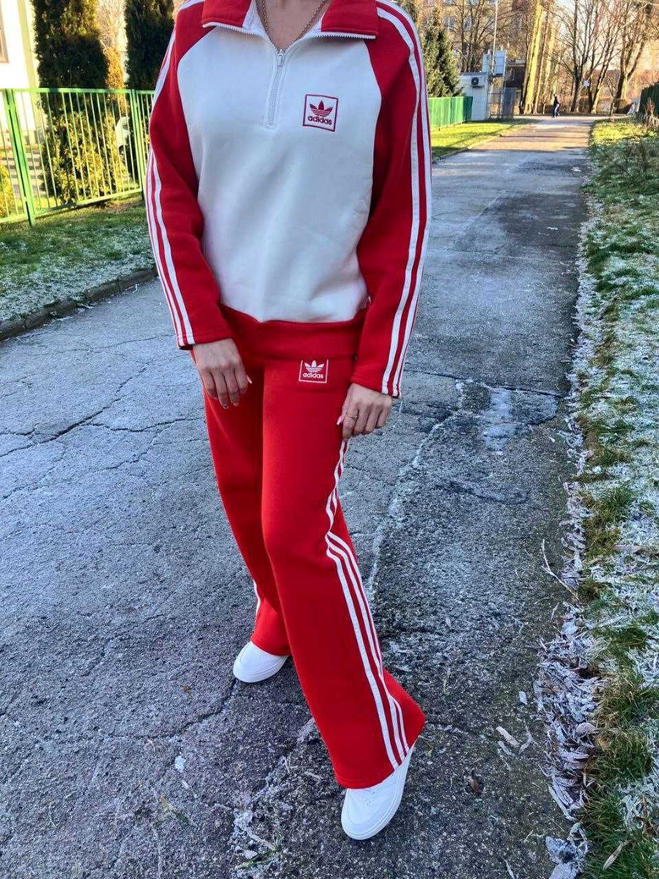 Dres damski Adidas. Ciepły