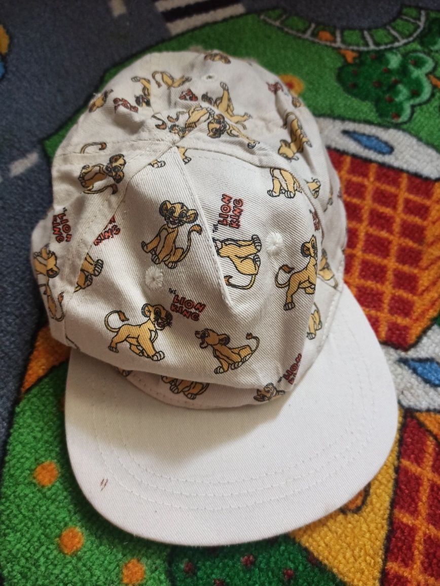Czapka czapeczka Disney król Lew Simba hm h&m Rozmiar 86/92