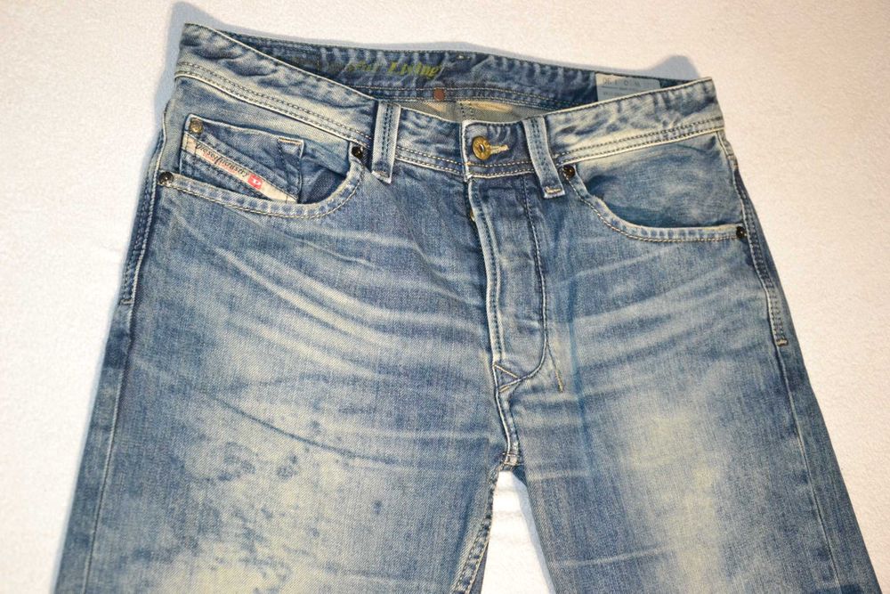 DIESEL Jeans Larkee Spodnie Męskie W30 L30 Dżinsy Oryginalne Bawełna