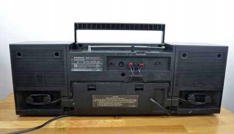 retro rodiomagnetofon SANYO M W170LO sprawne ładnie gra