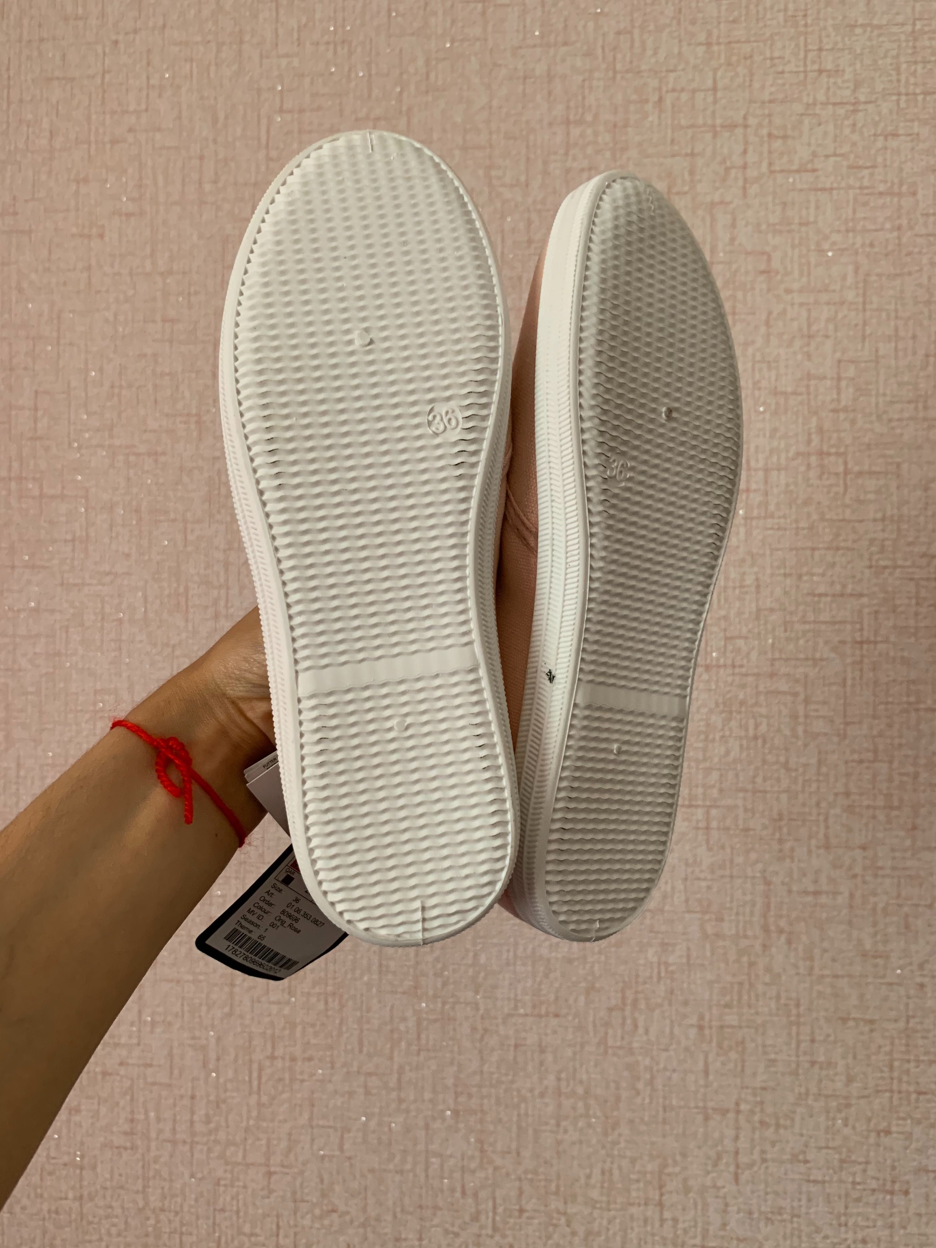 Новые женские кеды мокасины New Yorker 36 р жіноче взуття