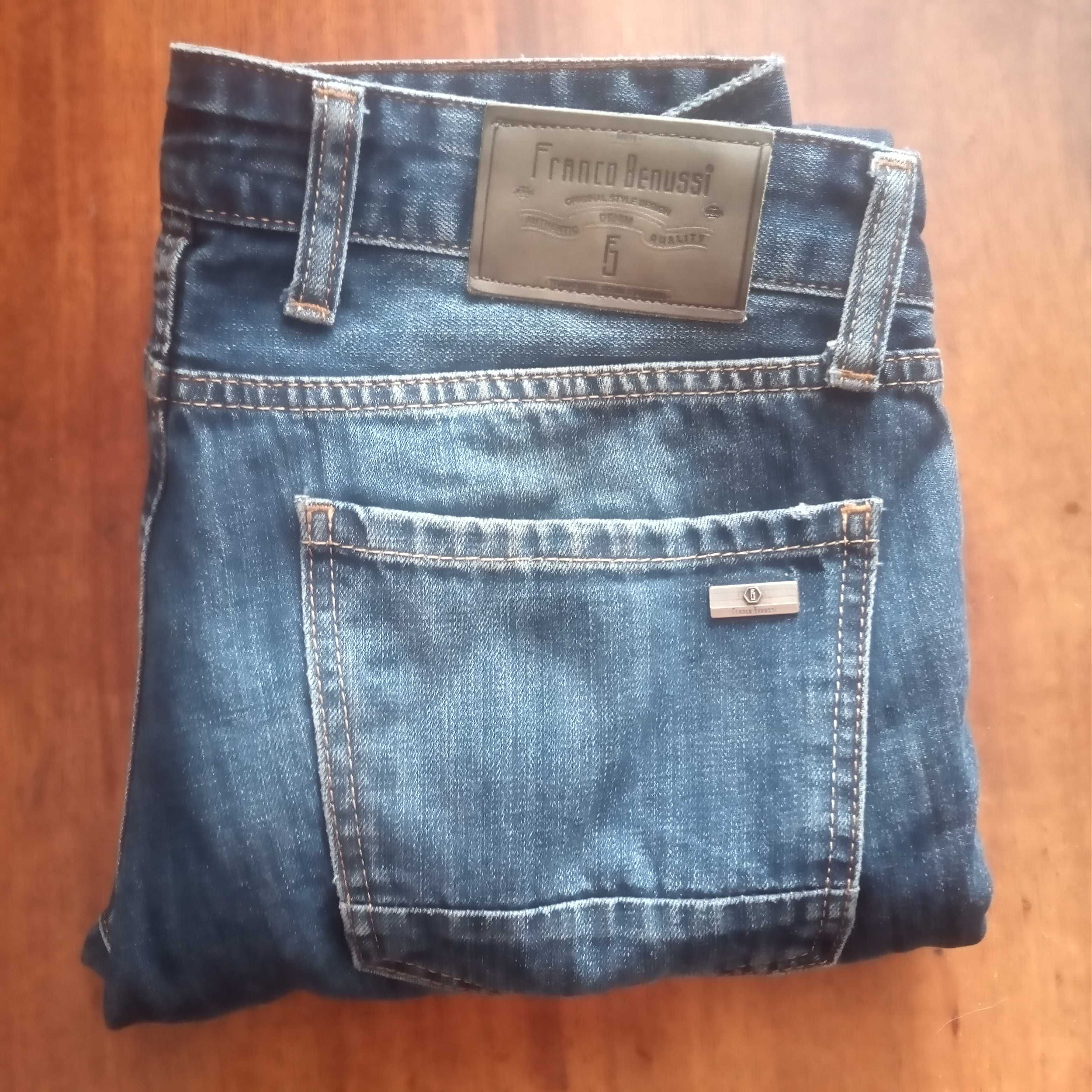 Зимні сині джинси розмір 30-32
